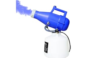 ZFULVO 8L (2 Gallon) Portable Electric ULV Fogger Sprayer, 26-32ft Spraying Distance Atomizer Mist Rate 150-260ml/min Cold Fogger Machine, for Home,Hotel,Church,School,Lawn,Yard,Garden