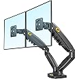 NB North Bayou Dual Monitor Desk Mount Stand Full Motion Swivel Computer Monitor Arm for Two Screens 17-27 Inch with 4.4~19.8