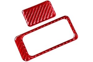for Golf 7 GTI MK7 2013 2014 2015 2016 2017 2018 2019, Carbon Fiber Red Stickers Car Accessories Interior Mouldings