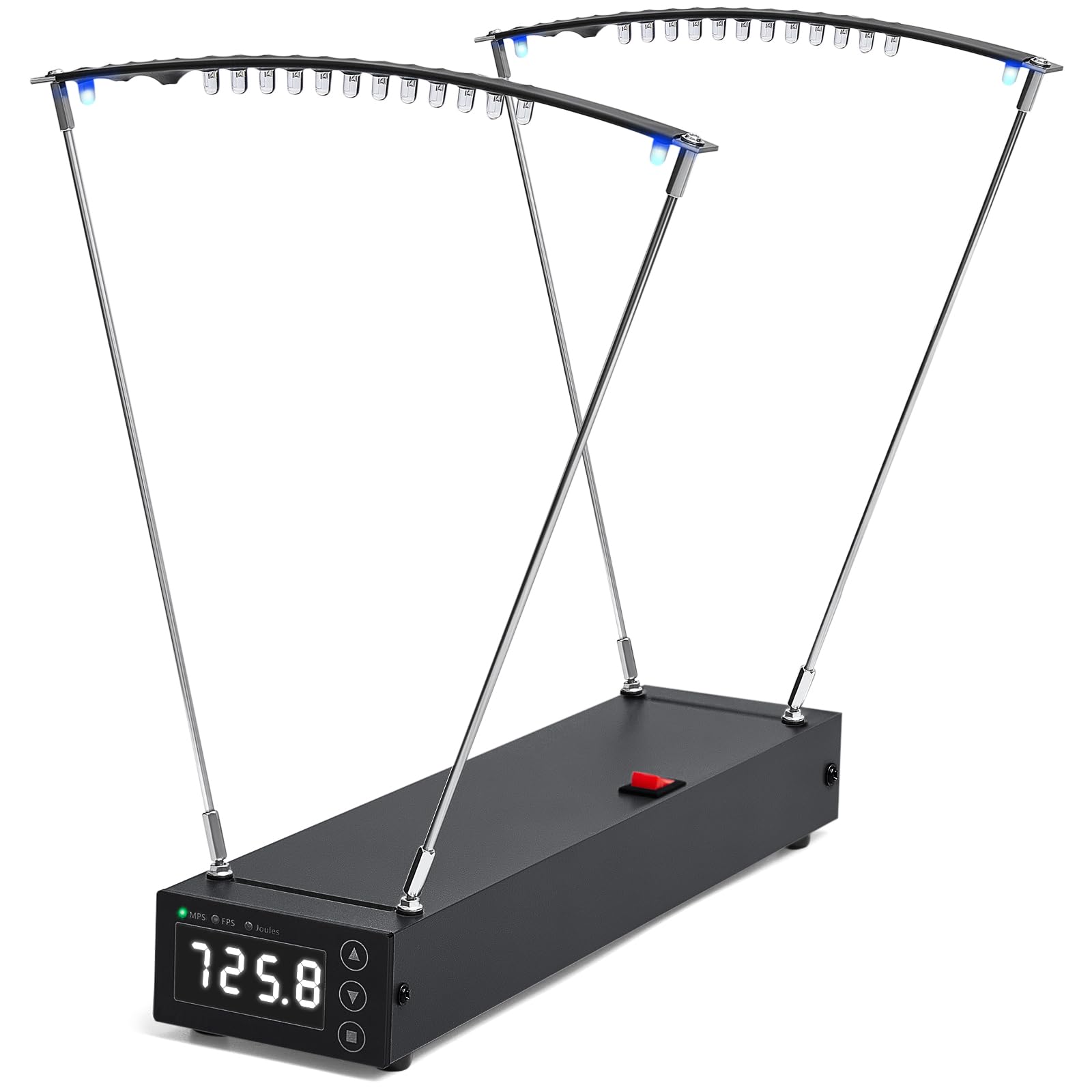 Photo 1 of Xuhal Ballistic Chronograph Precision Shooting Speed Tester Slingshot Chronograph Bullet Bow Arrow Velocity Meter Measurement Tool with FPS MPS Readings for Archery Arrow Rifle Badminton Tennis