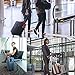SWISSELITE 2 Pack Luggage Tag, Travel Bag Labels, PU Leather Luggage Tags Identifier for Suitcases