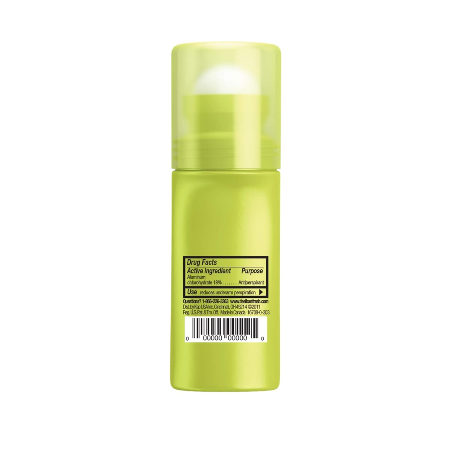 Ban Roll-On Antiperspirant Deodorant, Unscented, 1.5oz (Pack of 4) : Beauty
