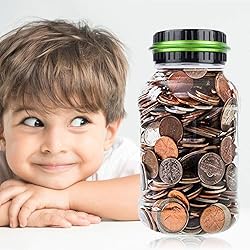 Coin Piggy Bank Saving Jar, Winnsty Digital Coin