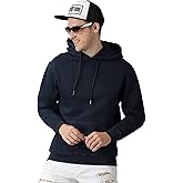Klizzer Luxury 100% Cotton Hoodie For Men, Warm Fleece Pullover Hoodies Regular Fit Heavyweight Hooded Sweatshirts