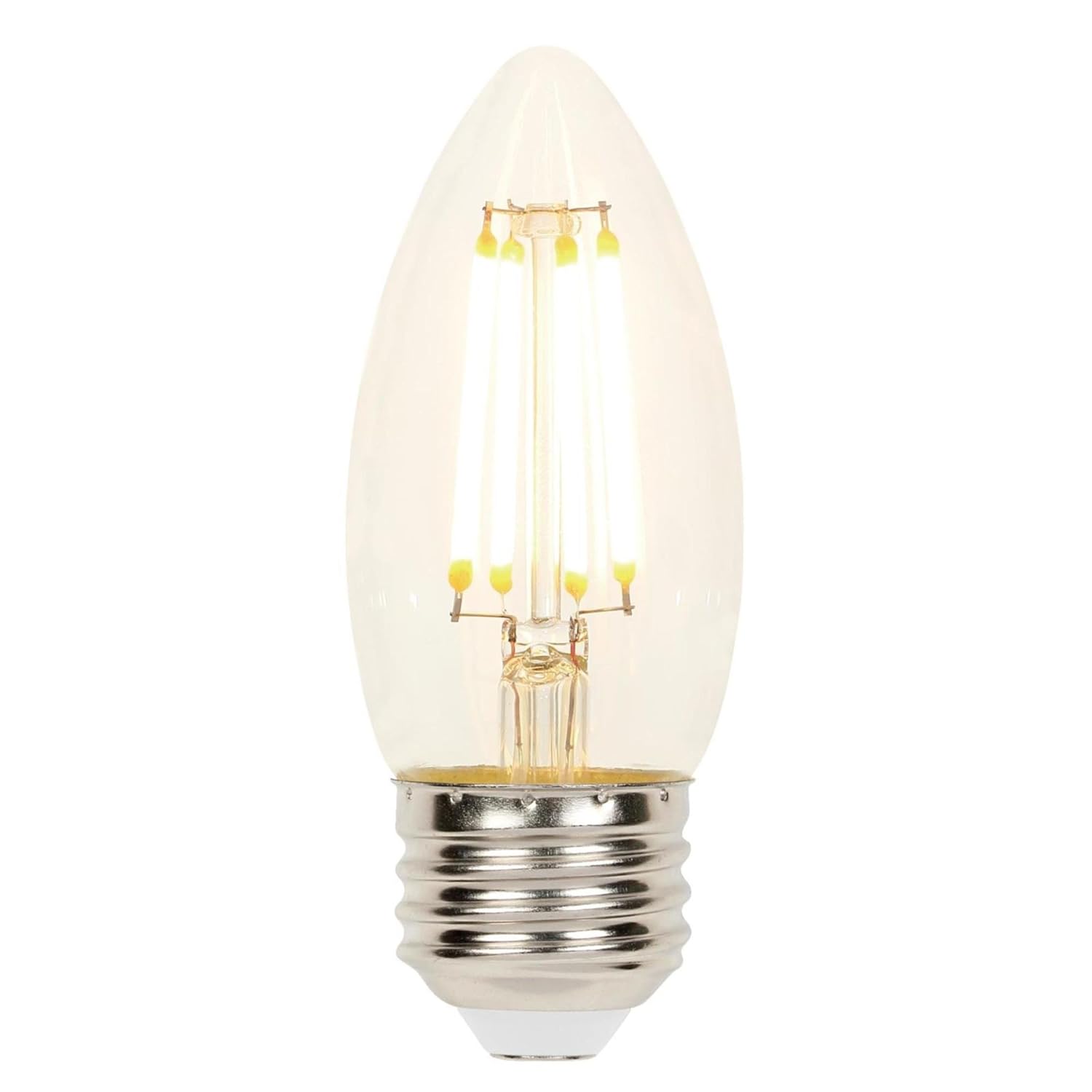 Westinghouse Lighting 5067100 60W Equivalent B11 Dimmable Filament LED Light Bulb with Medium