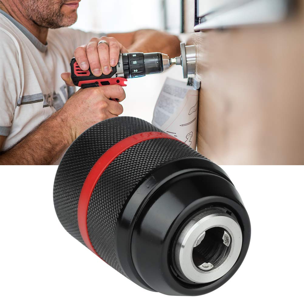 SANON Selftighten Drill Chuck for Multiple Purposes Keyless Hand Drill