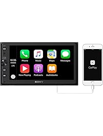 Sony XAV-AX100 6.4" Car Play/Android Auto Media Receiver with Bluetooth
