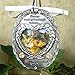 Banberry Designs Loving Memory Pet Photo Remembrance Ornament - Embossed with The Saying, Heaven Sent My Own Angel to Love and It was Covered with Fur - Pet Memorial Ornament - Pet Sympathy