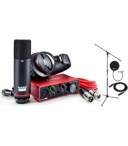 Focusrite Scarlett Solo Studio 4th Gen 2x2 USB Audio Interface