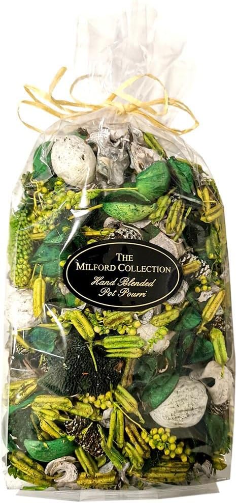 Milford Collection Jasmine & Magnolia Pot Pourri 250g Green