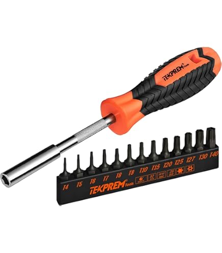 VESSEL Bitsatz Impact Ball TORX T10, T15, T20, T25, T30 50mm | VESSEL Bitsatz Impact Ball TORX