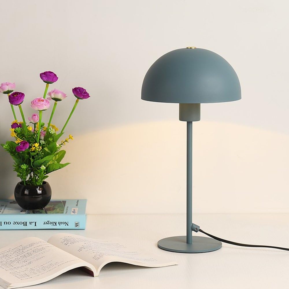 Skandinavischen Minimalistischen Tischlampe Gemalt Schmiedeeisen Pilz