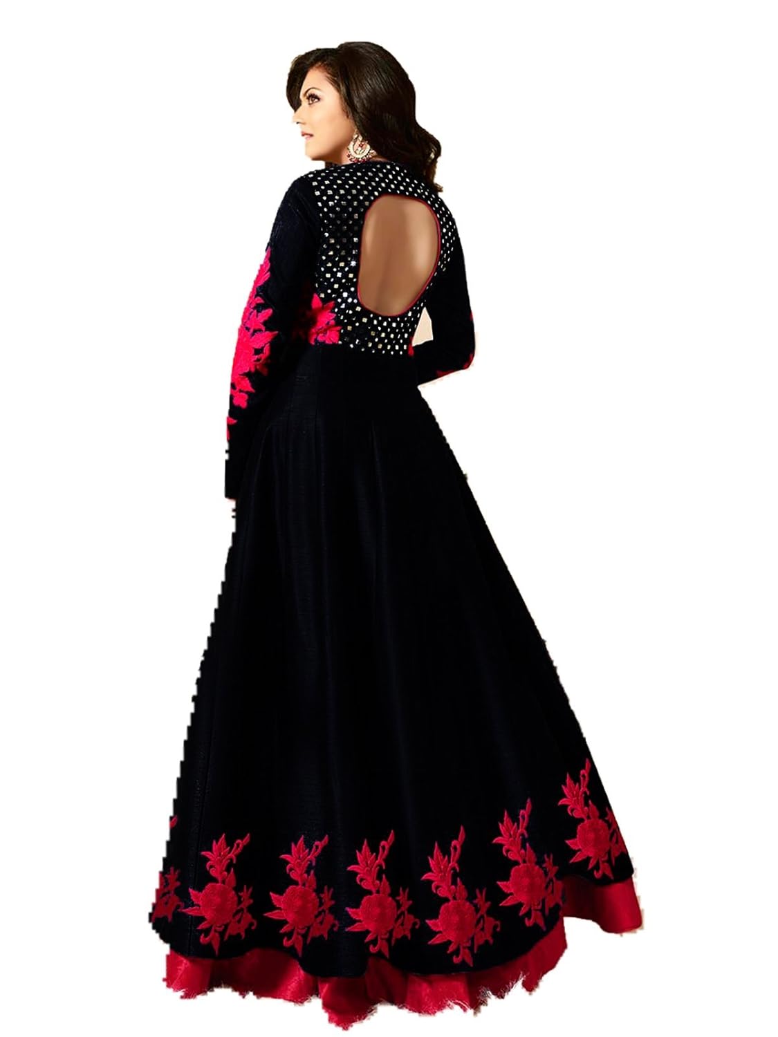 royal export women's silk a-line \gown