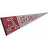 Arkansas Razorbacks Pennant Throwback Vintage Banner