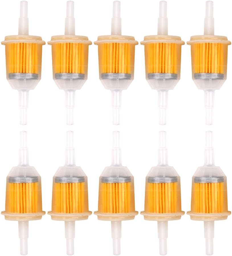 Vvciic 10 Stücke Kraftstofffilter 6mm - Benzinfilter Für Motorrad & Roller