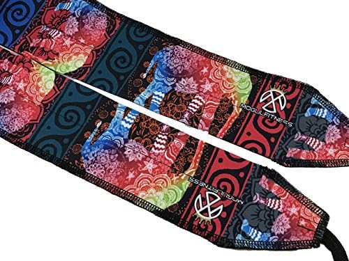 Mogul Fitness Strength Wrist Wraps by Cross training, fit Olympic Lifts, Weight Lifting Straps, Strength Training, Powerlifting Elephant (Limited Edition)