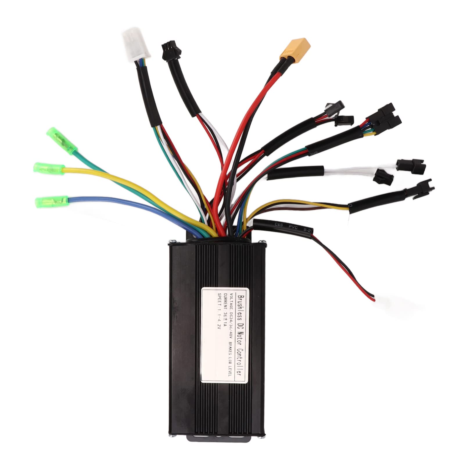 Photo 1 of KELFEEAO 24V 36V 48V 500W 750W Electric Bike Controller Brushless Motor 24V 36V 48V 500W 750W 3 Mode Sine Waves 26a Modified Accessories