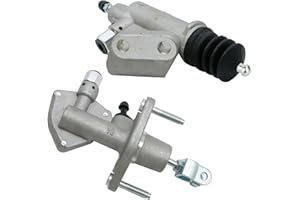 Anxingo 46920-S7A-A03 Clutch Master Cylinder with Slave Cylinder, Replacement for Honda Accord, Civic, CRV, Element, Replacement for Acura RSX TSX, Replaces 46920-S7A-A01, 46920-S7A-A04