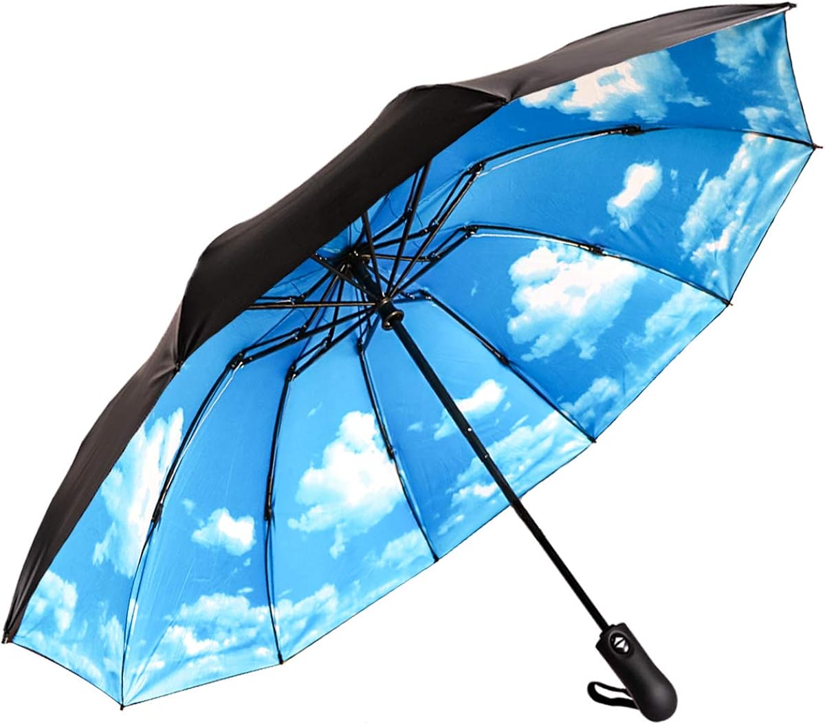 Viefin Reverse Folding Compact Travel Umbrellas for Women
