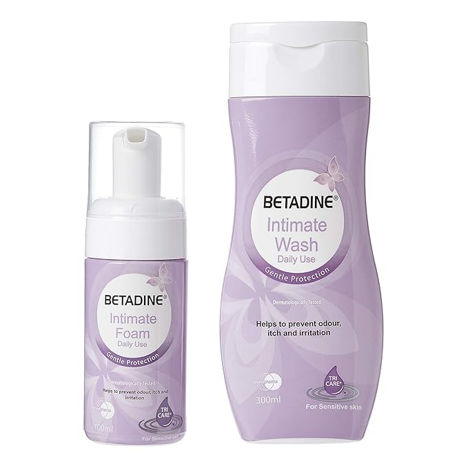 Betadine Intimate Wash 300 ml + Betadine Intimate Foam 100 ml