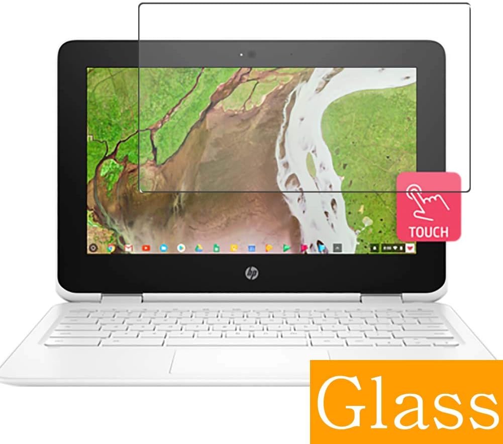 Synvy Tempered Glass Screen Protector for HP Chromebook x360 11 G2 EE 11.6" Visible Area Protective Screen Film Protectors 9H Anti-Scratch Bubble Free