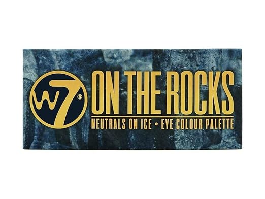 W7 On The Rocks Naturals On Ice Lidschatten-Farbpalette, 11,2 g, 14-teilig