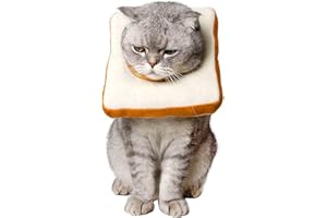 Amakunft Adjustable Cat Cone Collar Soft, Cat Recovery Collar, After Surgery Neck Cone, Elizabethan Collar for Kitten