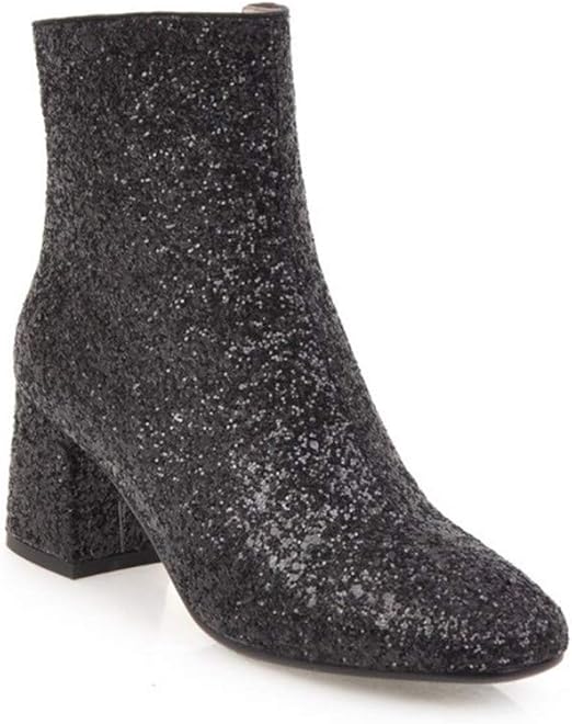 sequined boots