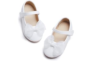 Otter MOMO Toddler/Little Girls Mary Jane Ballerina Flats Shoes Slip-on School Party Dress Shoes