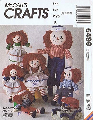 amazon raggedy ann and andy dolls