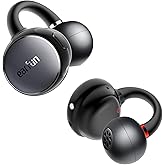 EarFun Clip Open Ear Earbuds, Wireless Clip On Headphones, Adaptive Comfort with Secure Fit, Bluetooth 6.0, LDAC, Hi-Res Audio, 2 Mics AI ENC Call, 40H Playtime, Earbuds for Sports, Running, Workout
