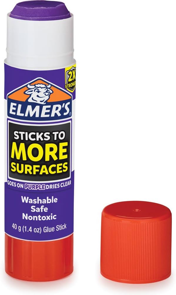 Elmer's Extra Strength Glue Sticks, 0.88 Ounces, 12 Count : Office Products
