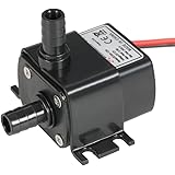 Bluewo Ultra-Quiet Mini 4.8W DC12V Micro Brushless Water Oil Pump Submersible