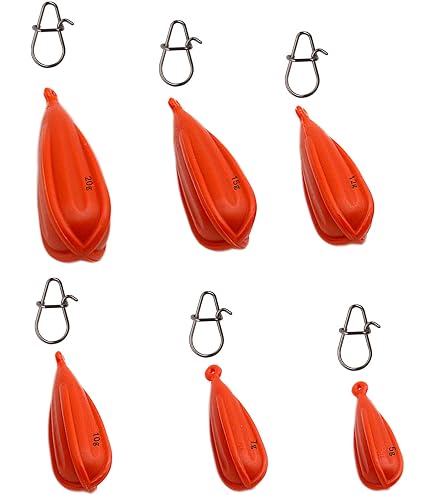 thumbnail image 2 of Casting Plug BESPORTBLE 6pcs Soft PVC Fishing Practice S Portable Rigging Plugs For Kids And Adults Improve Casting Skills Multiple Sizes For Saltwater Practice Casting Plug 2 of 12
