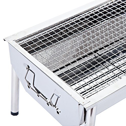 3 ISUMER+Portable+Thickened+Stainless+Charcoal