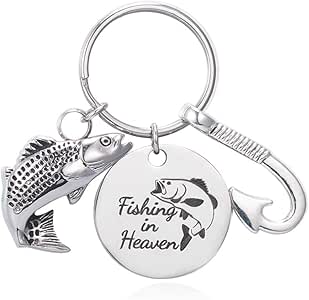 Amazon Com Fishing In Heaven Cremation Urn Keychain Fish Memory