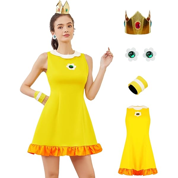 Tennis Dress Puff Sleeves Top And Shorts With Skirt And Gloves