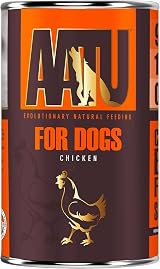 AATU 90/10 Wet Dog Food Chicken 6x400g Grain Free, No Artificial view 4