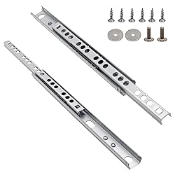 Suiwotin 16 Inch Drawer Slides, Metal Drawer