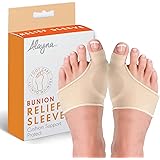 Bunion Corrector for Women and Men Big Toe Bunion Pain Relief Hallux Valgus Corrector Bunion Socks Splint Pads Protector Cush
