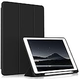 JKSML Case for iPad 6/5 9.7 Inch, Case with Pencil