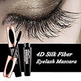 Vivi Do 4D Silk Fiber Eyelash Mascara-Eyelashes Lengthening and Thick, Long Lasting for 12 Hours, Perfect Waterproof Effect