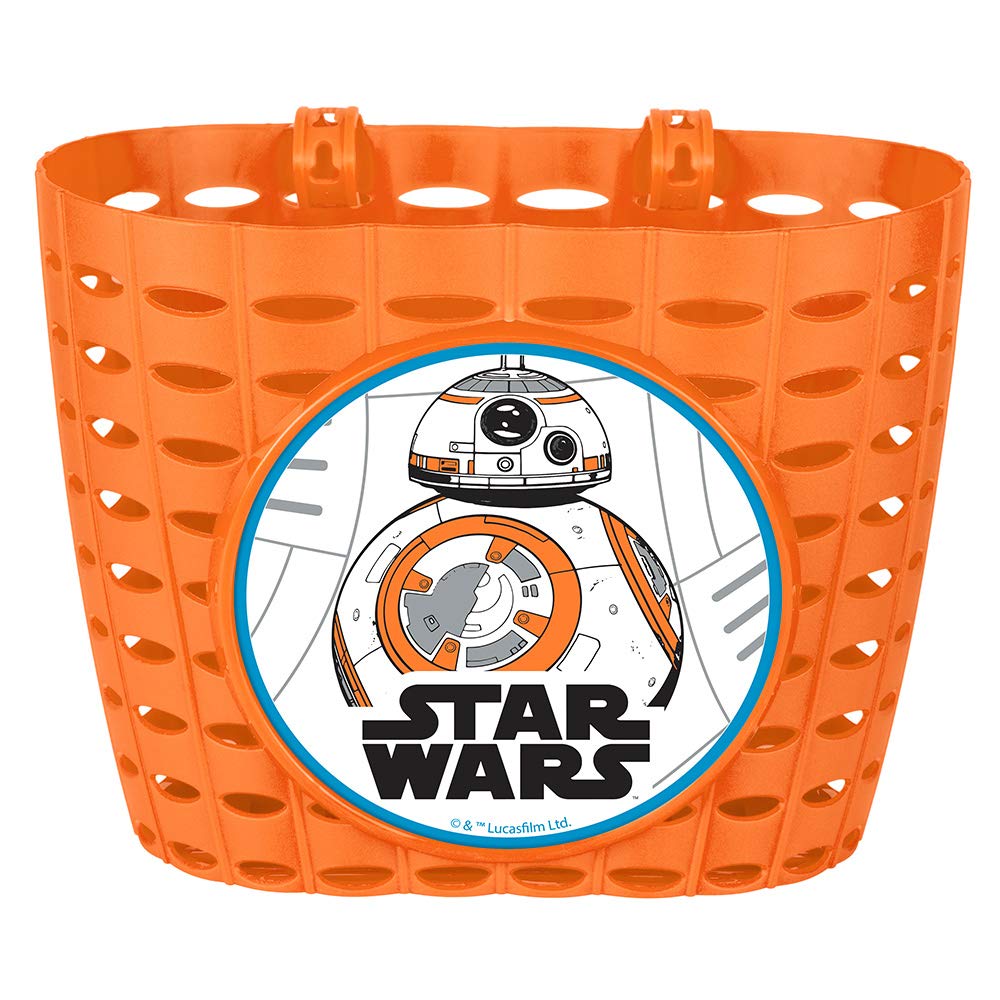 Disney BB8 Star Wars Children's Bicycle Basket Multi-Coloured Small