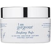 I am gorgeous Texture Hair Paste for Women - Styling Soft, Flexible Hold Hair Paste for Women - Short Hair, Long Hair Texture Paste for Hair of All Types