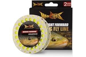 HERCULES Fly Fishing Line Floating Weight Forward Fly Line with Double Welded Loop