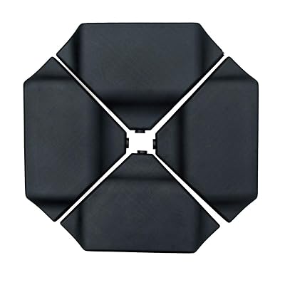 abba patio 4pcs offset umbrella base Abba Patio 4Pcs Offset Umbrella Base Plastic Liberia