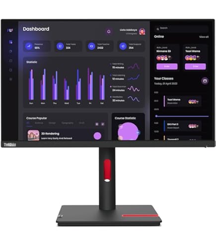 Jual Lenovo ThinkVision T24d-10 24 Inch (WUXGA Monitor) Di Seller - Foto 11