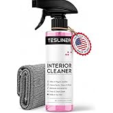 Tesla Seat Cleaner &amp; Stain Remover, Interior Cleaner for Black &amp; White Vegan Leather, Interior Cleaning Products | Tesla Model Y Juniper Accessories 2026, Tesla Model 3 Accessories, S, X, Cybertruck
