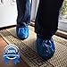 Mama Jo's XL Disposable Water resistant Protective Boot Shoe Covers (Fits Sizes 5-13) Pro Grade CPE Waterproof Booties for Home and Work