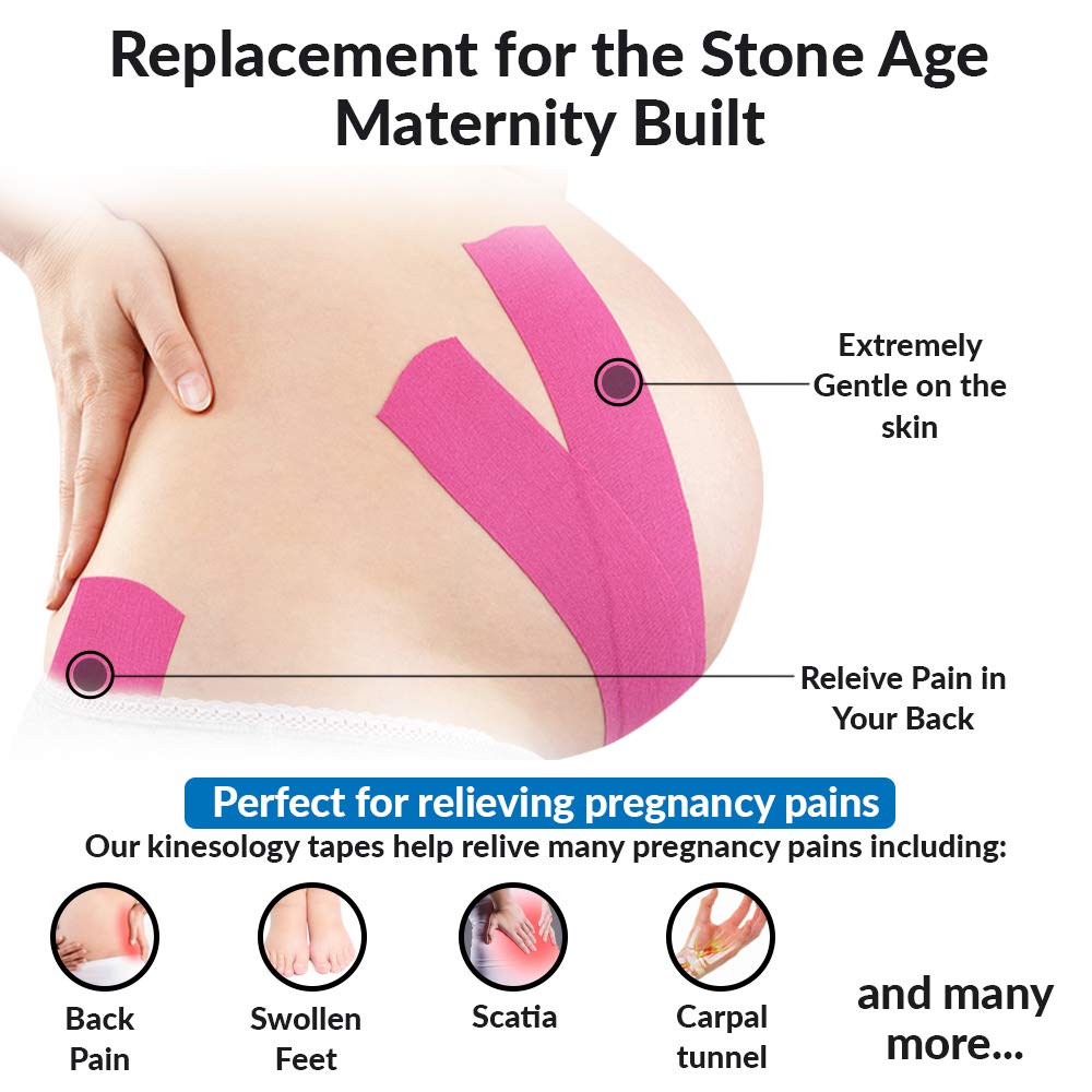 Amazon Com Pregnancy Tape Maternity Belly Support Tape 1 Pregnancy Gifts For Women Pregnancy Belt Gift For Expecting Mom Blue Baby